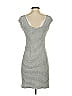 Desigual 100% Cotton Graphic Gray Casual Dress Size S - photo 2