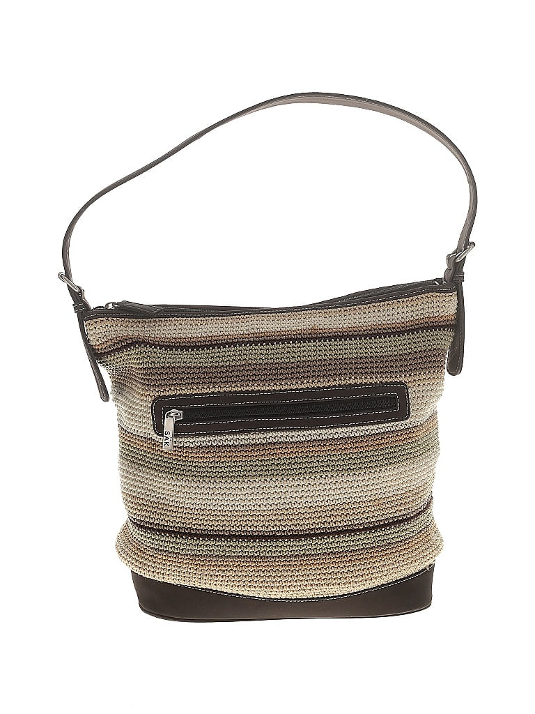 The Sak Stripes Brown Tan Shoulder Bag One size - photo 1