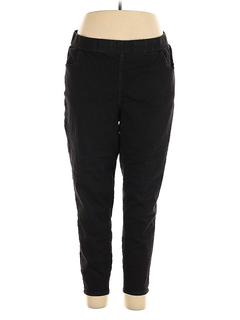 Universal Standard Black Jeggings Size 18 - photo 1