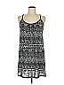 Xhilaration 100% Polyester Graphic Black Casual Dress Size M - photo 1