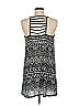 Xhilaration 100% Polyester Graphic Black Casual Dress Size M - photo 2