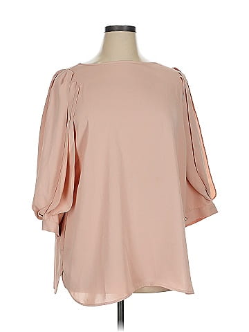 Black Label by Chico's 3/4 Sleeve Blouse (view 1)