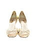 Stuart Weitzman Ivory Gold Heels Size 9 1/2 - photo 2
