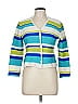 St. John Sport Blue Cardigan Size M - photo 1