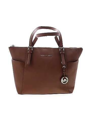 MICHAEL Michael Kors Leather Tote (view 1)