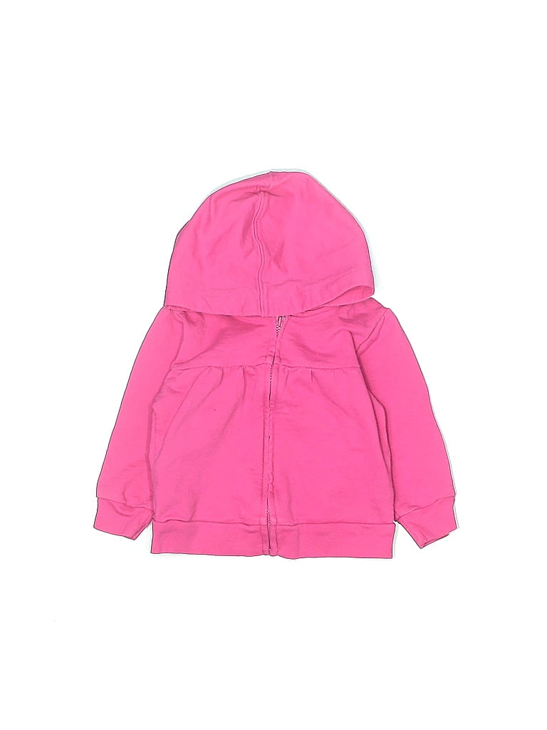 Carter's Pink Zip Up Hoodie 6-9 MO / 9 MO - photo 1