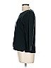 Chico's Design 100% Cotton Black Green 3/4 Sleeve T-Shirt Size L - photo 5