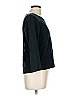 Chico's Design 100% Cotton Black Green 3/4 Sleeve T-Shirt Size L - photo 4