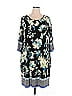 Avenue Print Blue Casual Dress Size 22 - photo 1
