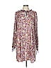 Mossimo Supply Co. 100% Rayon Purple Casual Dress Size L - photo 1