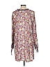 Mossimo Supply Co. 100% Rayon Purple Casual Dress Size L - photo 2