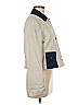 Akris Punto 100% Baumwolle Color Block Ivory Jacket Size 8 - photo 4