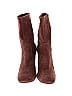 Stuart Weitzman Burgundy Tan Boots Size 8 - photo 2