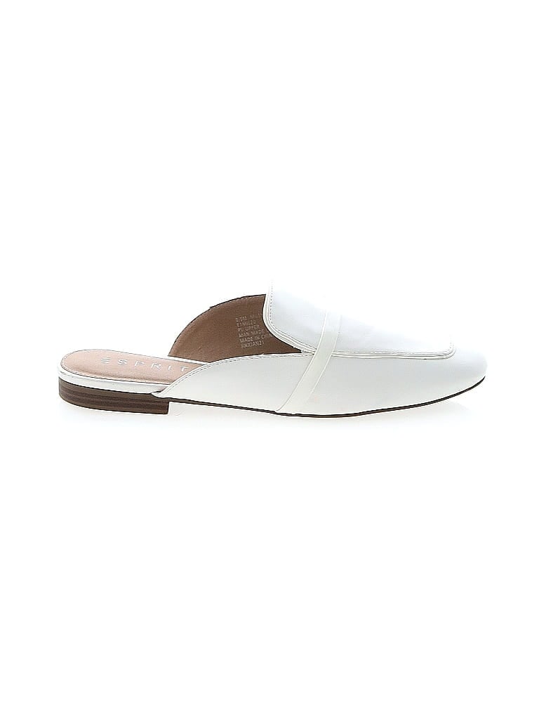 Esprit White Mule/Clog Size 8 1/2 - photo 1