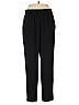 Ganni Solid Black Casual Pants Size EU 38 / US 8 - photo 1
