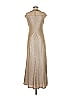 David Meister Metallic Gold Cocktail Dress Size 6 - photo 2