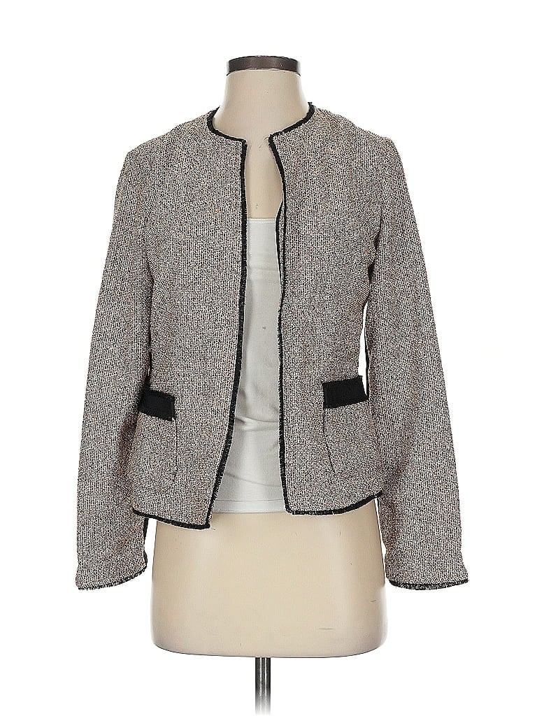 Pre-owned Donna Karan Jacket In Gray