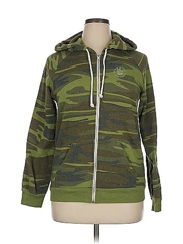 ALTERNATIVE Zip Up Hoodie (view 1)