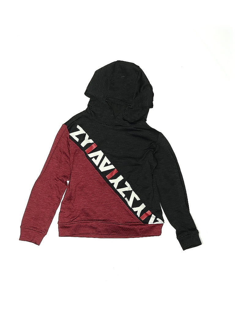 Zyia Active 100% Polyester Burgundy Pullover Hoodie Size 8 (big kids) - photo 1