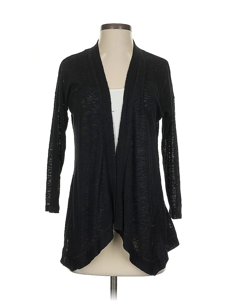 Pre-owned Bobeau Cardigan Sweater In Black