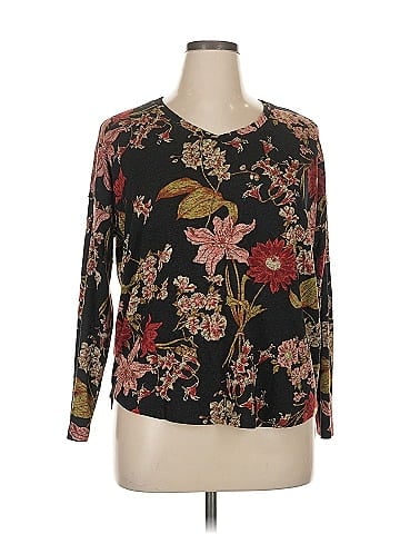 Well Worn Long Sleeve Blouse (view 1)