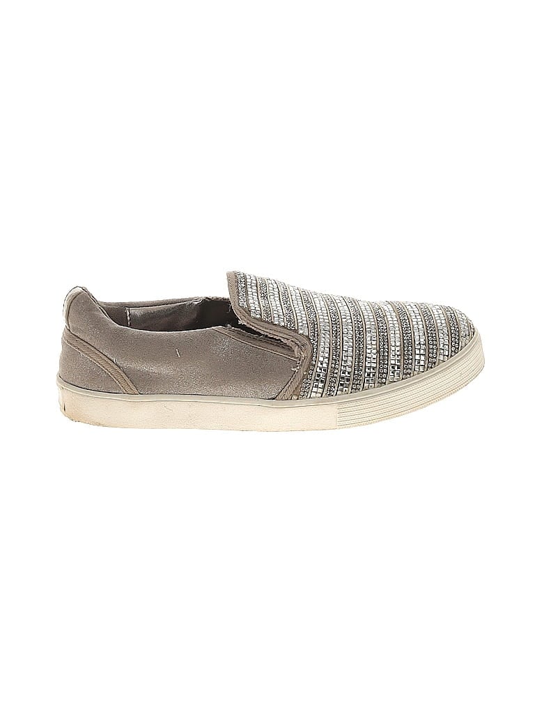 Stuart Weitzman Gray Silver Sneakers Size 5 - photo 1