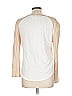 Veronica Beard Jeans 100% Pima Cotton Ivory 3/4 Sleeve T-Shirt Size L - photo 2