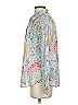 Talbots 100% Cotton Paisley White Long Sleeve Button-Down Shirt Size S - photo 5