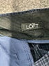 Ann Taylor LOFT Tweed Blue Dress Pants Size 8 - photo 4
