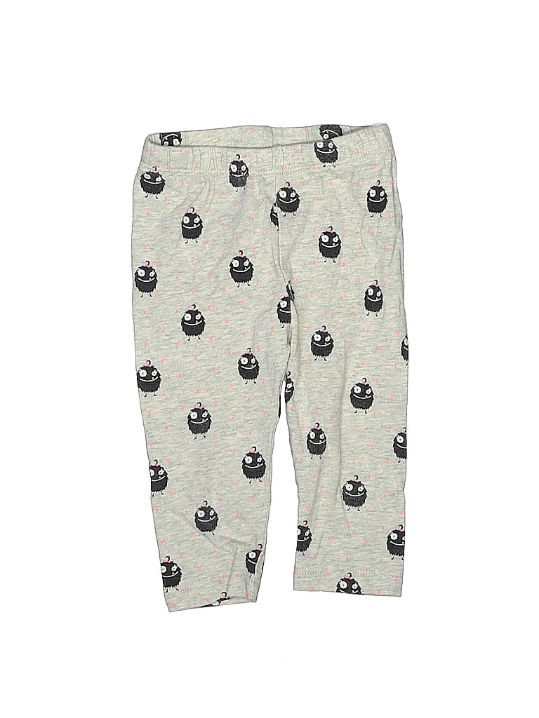 Baby Gap Print Gray Casual Pants Size 3-6 mo - photo 1