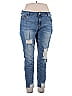 Catherine Malandrino 100% Spandex Blue Jeans Size 14 - photo 1
