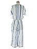 Veronica M. Stripes Blue Jumpsuit Size S - photo 2