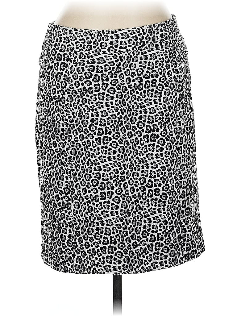 Pre-owned Michael Michael Kors Casual Skirt In Silver