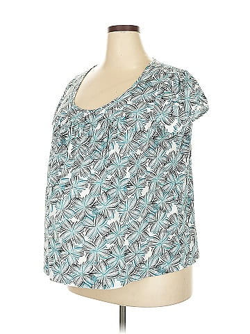 Duo Maternity Short Sleeve Blouse (view 1)