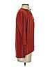Left Coast by Dolan 100% Polyester Red 3/4 Sleeve Blouse Size XS - photo 4