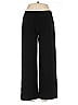 Piazza Sempione Solid Black Wool Pants Size EU (IT) 44 / US 8 - photo 1