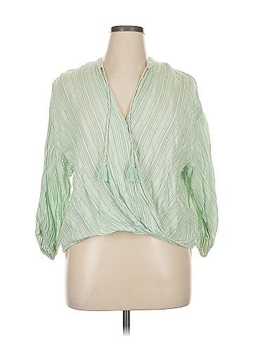 Lou & Grey for LOFT 3/4 Sleeve Blouse (view 1)