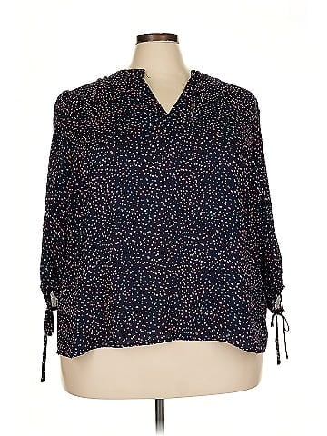 Collective Concepts 3/4 Sleeve Blouse (view 1)