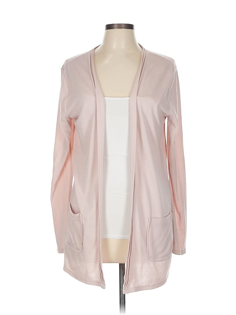 Pre-owned Ann Taylor Loft Outlet Cardigan Sweater In Pink