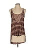 Tiny Brown Sleeveless Blouse Size S - photo 1