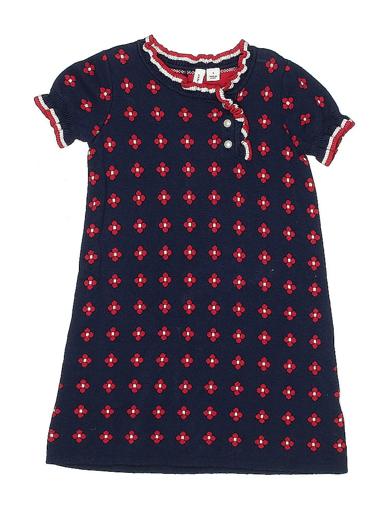 Janie and Jack Blue Dress Size 3 - photo 1