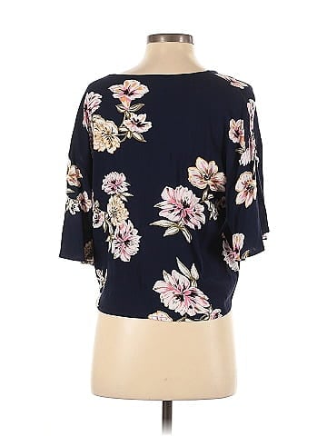Xscape Short Sleeve Blouse (view 2)