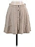 Joie 100% Leather Solid Tan Leather Skirt Size S - photo 1