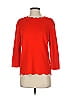 Halogen Red 3/4 Sleeve Top Size L (petite) - photo 1