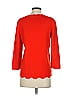 Halogen Red 3/4 Sleeve Top Size L (petite) - photo 2