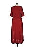 W by Worth 100% Rayon Red Burgundy Casual Dress Size XL - photo 2