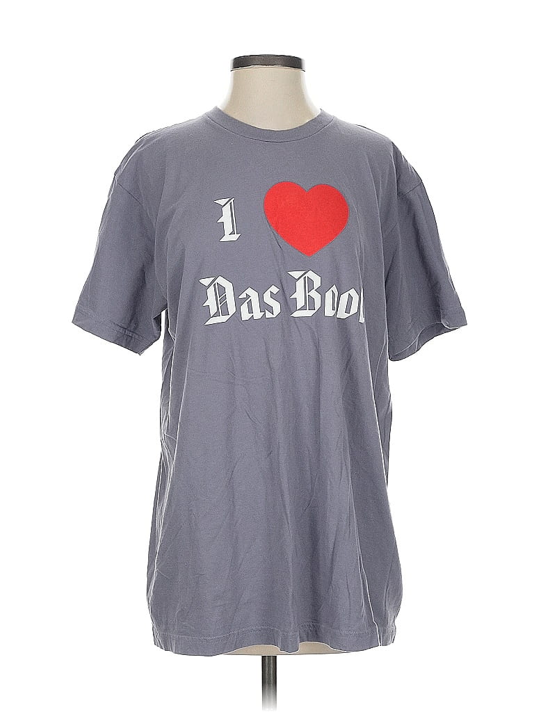 American Apparel 100% Cotton Gray Short Sleeve T-Shirt Size XXS - photo 1