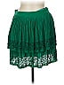 Leifsdottir 100% Polyester Green Casual Skirt Size 8 - photo 2