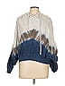 Young Fabulous & Broke Tie-dye Blue Pullover Hoodie Size M - photo 1