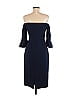 Black Halo Blue Cocktail Dress Size 2 - photo 2